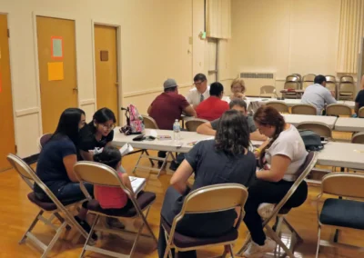 Group Activity at the Zuni classes